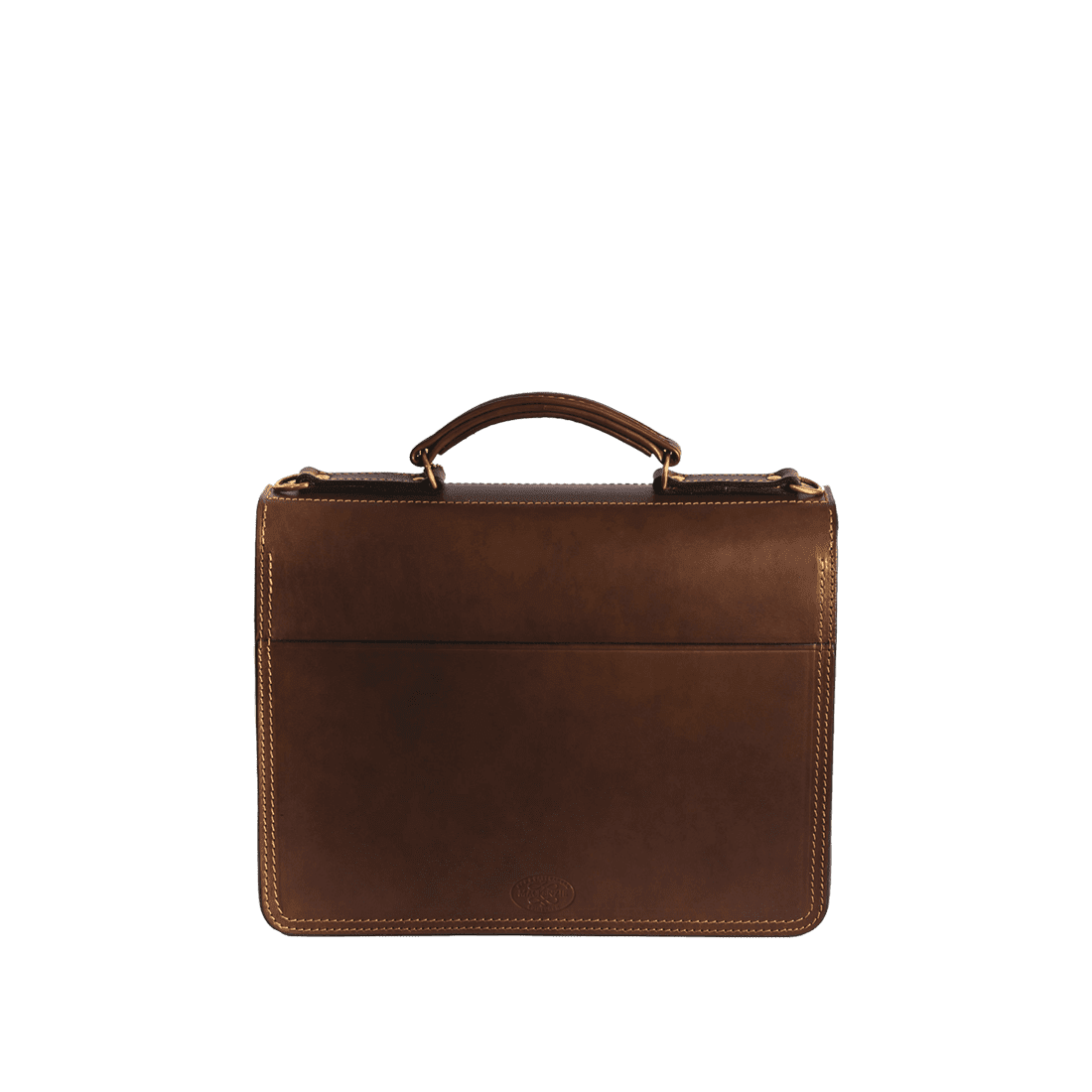 Basic briefcase chestnut