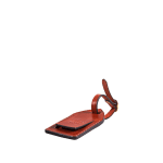 Luggage tag red