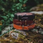 British Oak leather belts