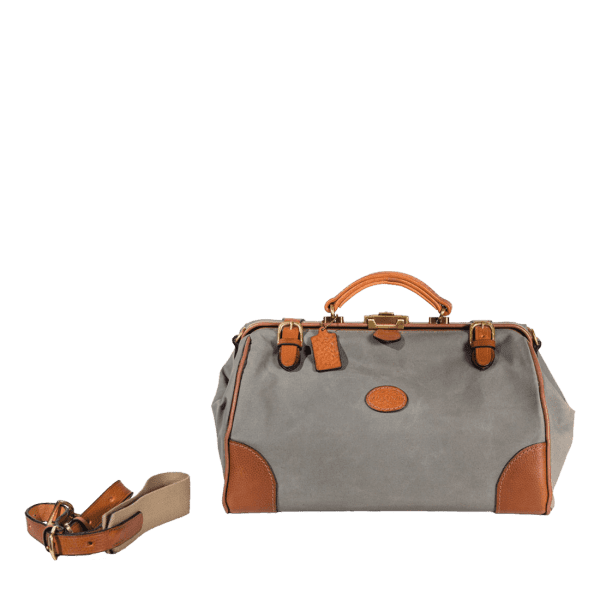 OLIVE GREEN O Gladstone canvas & leather colour – Olive