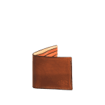 Wallet shiny tan