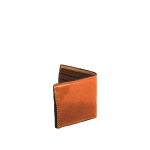 Wallet shiny tan