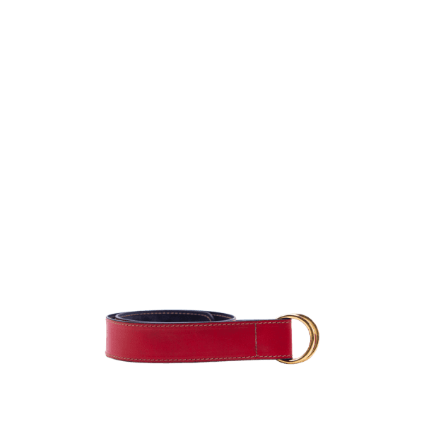 Mackenzie Leather Edinburgh Studio Loop belt colour – Matt Red
