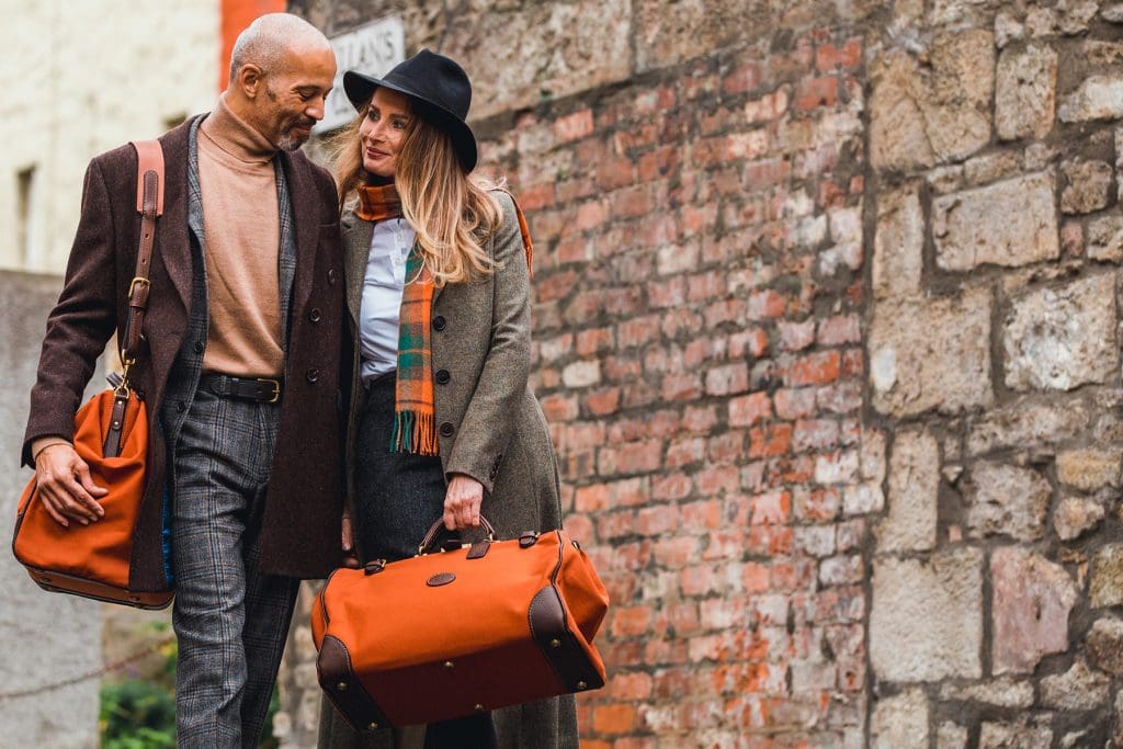 Couple Editorial Travelling this Summer? Meet the Canvas & Leather Gladstone