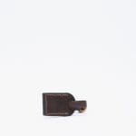 Luggage tag antique brown