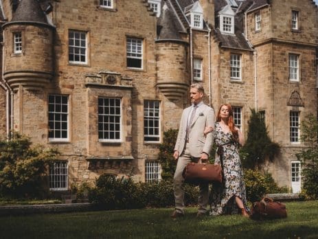 Mackenzie Leather Edinburgh Editorial at Carberry Tower Inspiration: A Weekend Away with Mackenzie Leather